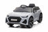 Audi RS6 Kids Ride on Sports Car with MP4 screen-Grey