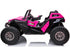 Clash Buggy 24v Extra Large 2 Seater Ride on- Pink