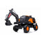 Volvo Kids Ride on Excavator 12V With Leather Seat and Eva Wheels and Parental Remote