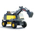 Volvo Kids Ride on Excavator 12V With Leather Seat and Eva Wheels and Parental Remote