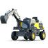 Volvo Kids Ride on Excavator 12V With Leather Seat and Eva Wheels and Parental Remote