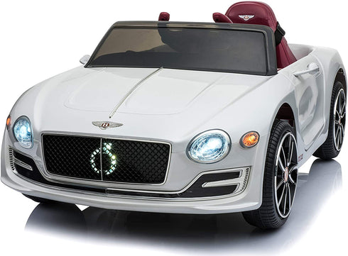 Licensed Bentley GT EXP12 12V Kids Electric Ride On Car - White
