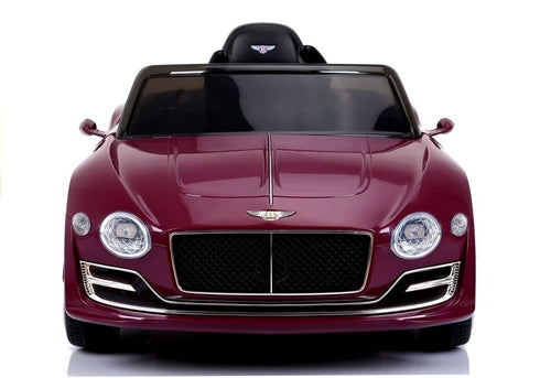 Licensed Bentley GT EXP12 12V Kids Electric Ride On Car - Purple