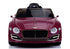 Licensed Bentley GT EXP12 12V Kids Electric Ride On Car - Purple