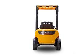 Childrens Electric 12v Ride On Forklift Truck WITH MP4 Screen- Yellow