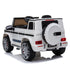 Licensed Mercedes Benz G63 AMG 12V Battery Electric Ride on car - White