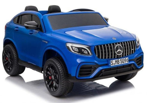 Licensed Mercedes AMG GLC63 S Coupe 24V* 4WD 2 Seater Children's Ride On Car - BLUE