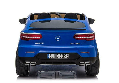 Licensed Mercedes AMG GLC63 S Coupe 24V* 4WD 2 Seater Children's Ride On Car - BLUE