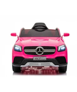 Pink Mercedes GLC Coupe Kids Ride on Jeep With Parental Remote and Music Player