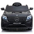 Mercedes GLC 63S AMG Ride On Car coupe 12V with LEATHER seat, EVA tyres and MP4 - Black
