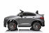 Mercedes GLC 63S AMG Ride On Car coupe 12V with LEATHER seat, EVA tyres and MP4 - Metallic Silver
