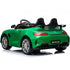 OFFICIAL LICENSED 24V KIDS ELECTRIC RIDE ON MERCEDES GTR AMG 4WD WITH PARENTAL REMOTE CONTROL - 2 SEATER MODEL GREEN