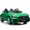 OFFICIAL LICENSED 24V KIDS ELECTRIC RIDE ON MERCEDES GTR AMG 4WD WITH PARENTAL REMOTE CONTROL - 2 SEATER MODEL GREEN