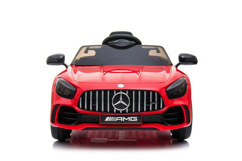 Official Licensed Mercedes AMG GTR ride on car with parental control-white/green.red