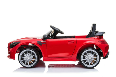 Official Licensed Mercedes AMG GTR ride on car with parental control-white/green.red