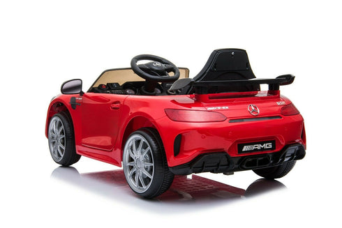 Official Licensed Mercedes AMG GTR ride on car with parental control-white/green.red