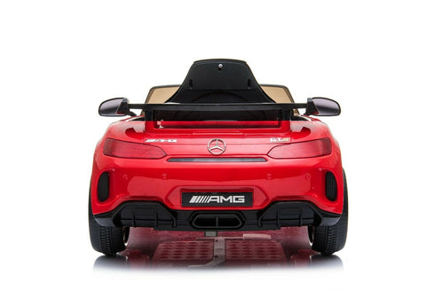 Official Licensed Mercedes AMG GTR ride on car with parental control-white/green.red