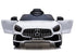 Official Licensed Mercedes AMG GTR ride on car with parental control-white/green.red