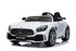OFFICIAL LICENSED 24V KIDS ELECTRIC RIDE ON MERCEDES GT R AMG 4WD WITH PARENTAL REMOTE CONTROL - 2 SEATER MODEL WHITE