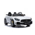 OFFICIAL LICENSED 24V KIDS ELECTRIC RIDE ON MERCEDES GT R AMG 4WD WITH PARENTAL REMOTE CONTROL - 2 SEATER MODEL WHITE