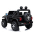 Licensed Jeep Rubicon children's ride on car special Edition - 4WD 12V- Black