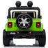 Licensed Jeep Rubicon children's ride on car special Edition - 4WD 12V- Green