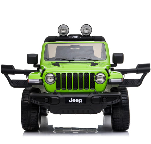 Licensed Jeep Rubicon children's ride on car special Edition - 4WD 12V- Green