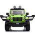 Licensed Jeep Rubicon children's ride on car special Edition - 4WD 12V- Green