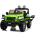 Licensed Jeep Rubicon children's ride on car special Edition - 4WD 12V- Green