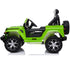 Licensed Jeep Rubicon children's ride on car special Edition - 4WD 12V- Green