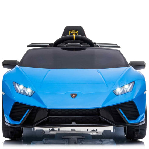 Licensed Lamborghini Huracan Performante Children's Battery Operated 12V Ride on car - Blue