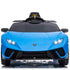 Licensed Lamborghini Huracan Performante Children's Battery Operated 12V Ride on car - Blue