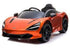 Licensed McLaren 720S Spider 12V Battery Electric Ride On Car- Metallic Orange