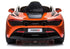 Licensed McLaren 720S Spider 12V Battery Electric Ride On Car- Metallic Orange