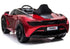 Licensed McLaren 720S Spider 12V Battery Electric Ride On Car Metallic wine red