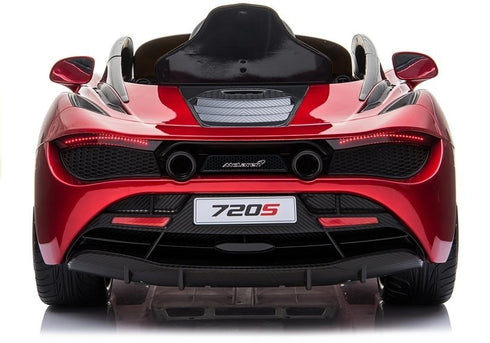 Licensed McLaren 720S Spider 12V Battery Electric Ride On Car Metallic wine red
