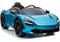 Licensed McLaren 720S Spider 12V Battery Electric Ride On Car Metallic Belize Blue