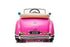 Mercedes Benz BEIGE 300S (W188) Licensed Kids Electric Ride On Car with Leather Seat, EVA wheels, Remote Control LED Lights and MP3- Pink