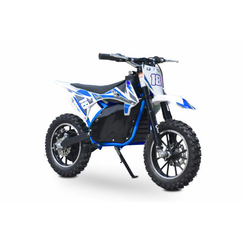 Kids Electric Dirt Bike 800W 36V  Neo Outlaw mini motorbike - Blue