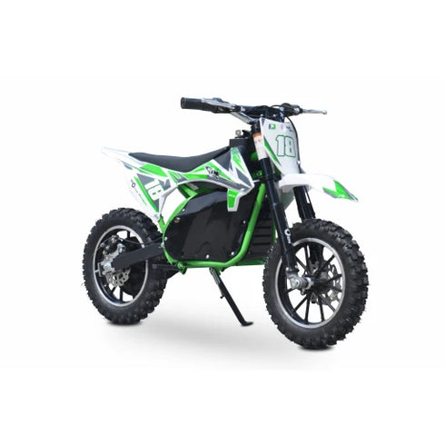 Kids Electric Dirt Bike 800W 36V  Neo Outlaw mini motorbike - Green