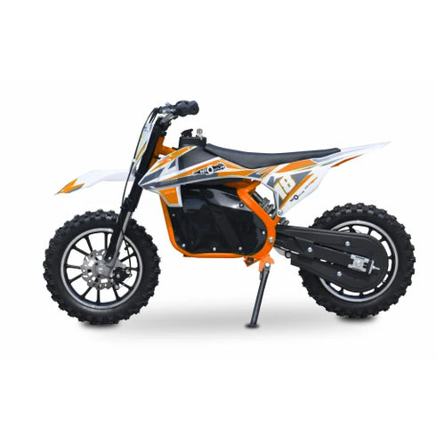 Kids Electric Dirt Bike 800W 36V  Neo Outlaw mini motorbike - Orange
