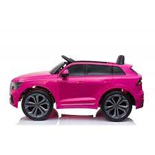 Licensed 12V Audi Q8 Children's Battery Operated 12v Ride on SUV - PINK