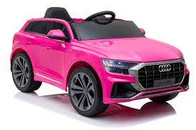 Licensed 12V Audi Q8 Children's Battery Operated 12v Ride on SUV - PINK