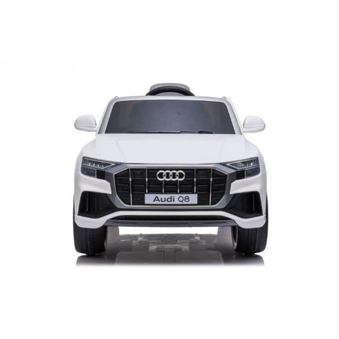 Licensed 12V Audi Q8 Children's Battery Operated 12v Ride on SUV - white