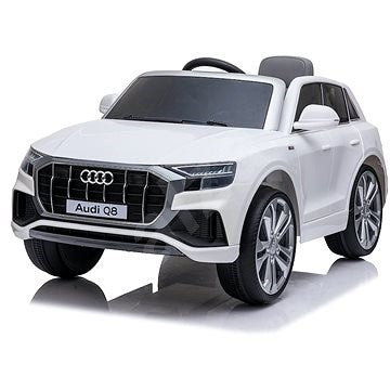 Licensed 12V Audi Q8 Children's Battery Operated 12v Ride on SUV - white