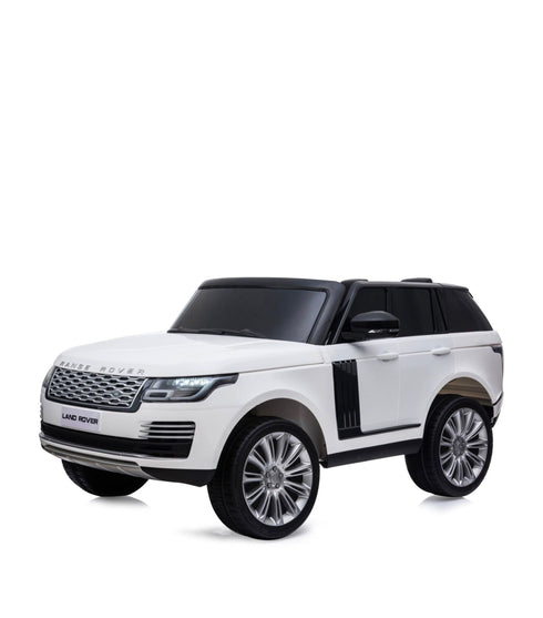 Licensed 24V Range Rover Vogue HSE 2 Seater Ride On Jeep with parental control and fitted screen - White