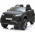 Licensed Range Rover Evoque childrens electric ride on car with parental control - Matte Black