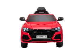 LICENSED 12V AUDI RS Q8 KIDS RIDE ON SUV RED