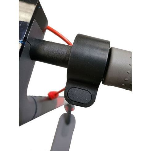 Adult M1 Electric Scooter 350w Motor Black with Digital Display with Coloured Decals on Pole