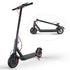 Adult M1 Electric Scooter 350w Motor Black with Digital Display with Coloured Decals on Pole